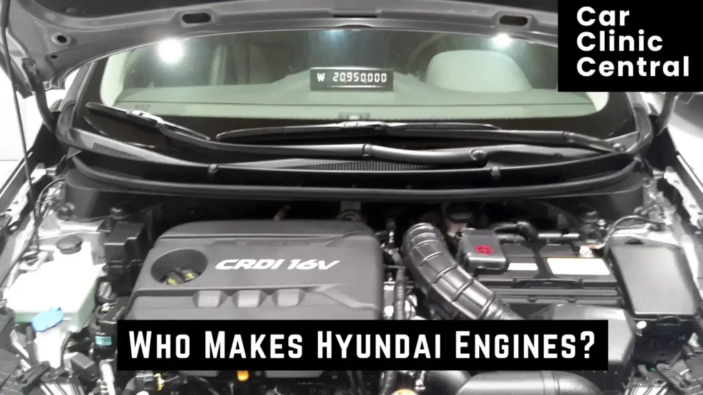 who makes hyundai engines