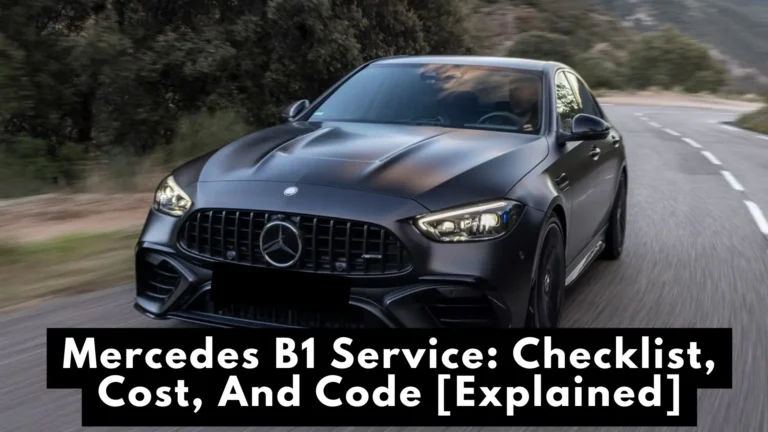 mercedes b1 service