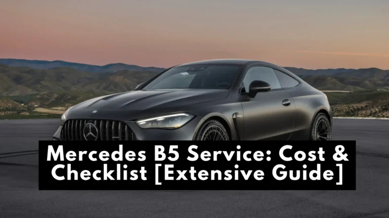 mercedes b5 service