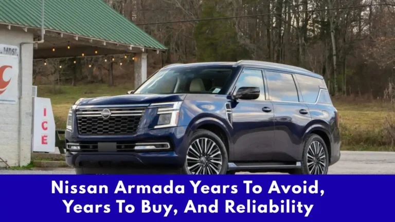 Nissan Armada Years to Avoid, Years to Buy, and Reliability 7 nissan armada years to avoid