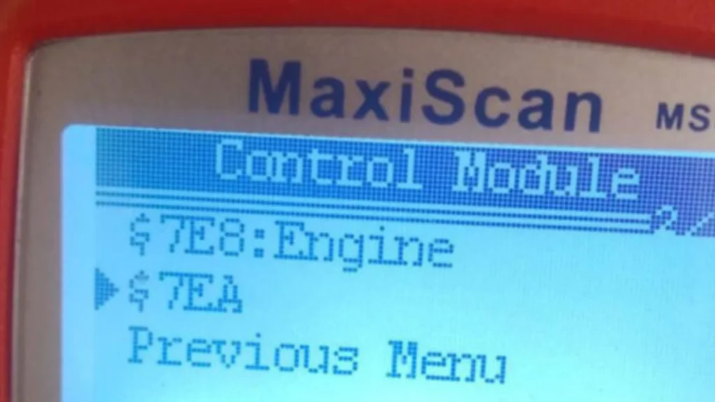 How to Reset the 7EA Engine Code